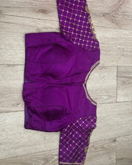 ready to wear purple work blouse