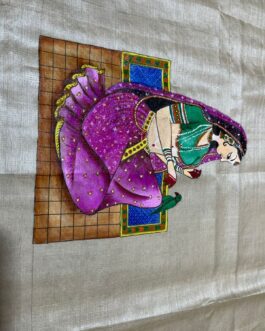 Mughal Art Painted Blouse