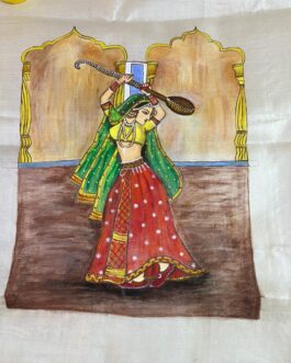 Mughal Art Painted Blouse