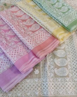 kota embroidary saree