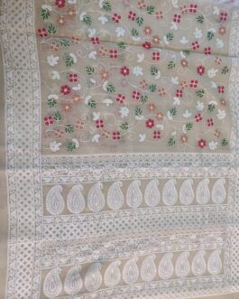 kota embroidary saree