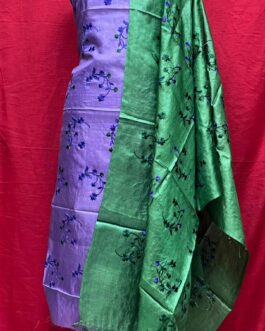 Tussar Embroidary Suit Set