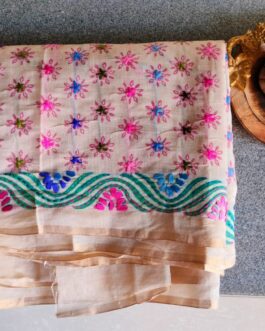 chanderi saree